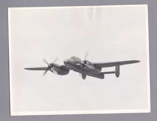 Bristol Brigand Vintage Original Press Photo 1945 Raf Royal Air Force