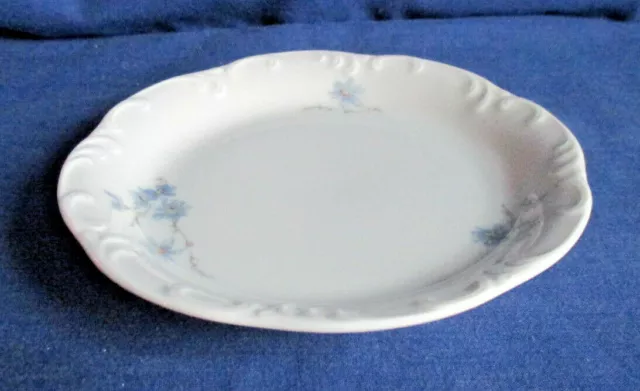 Rosenthal, Konfektteller 11,5 cm, Teller Monbijou blaue Blume, weitere Porzellan