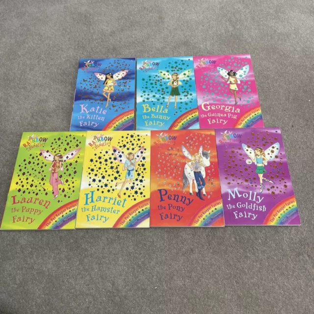 Rainbow Magic Series 5 - The Pet Keeper Fairies - Books 29-35 Complete Set Of 7