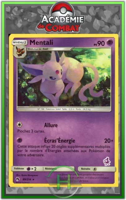 Mentali - SL00:Académie de Combat - 89/214 - Carte Pokémon Française Neuve