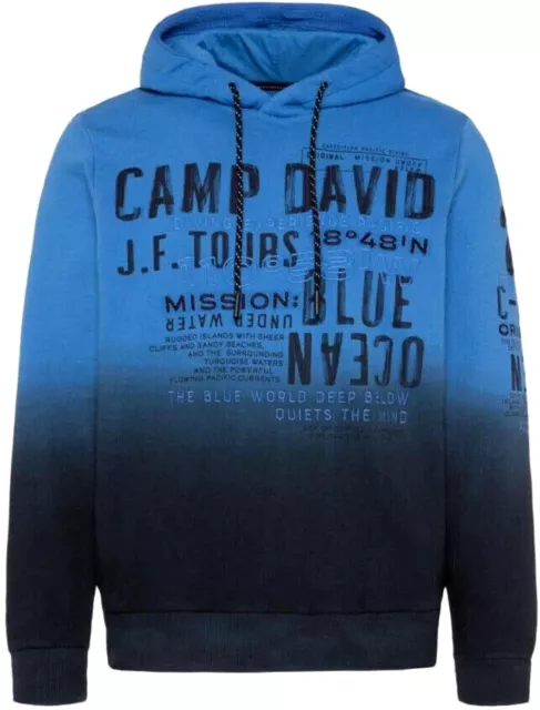 Camp David Hoodie Neu Kapuze Sweatshirt Pullover Gr.XXL 2XL