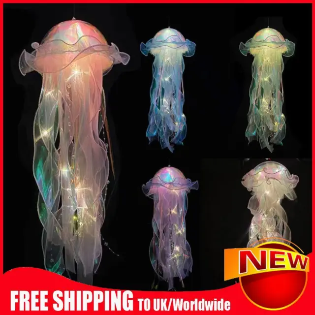 Jellyfish Creative Decoration Lamp Sleeping Warm Light LED Bulbs Gifts for Girls