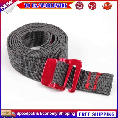 Anchor Buckle ROSSO Blu E Bianco A Strisce Elasticizzato Elastico Stretch Cintura W 