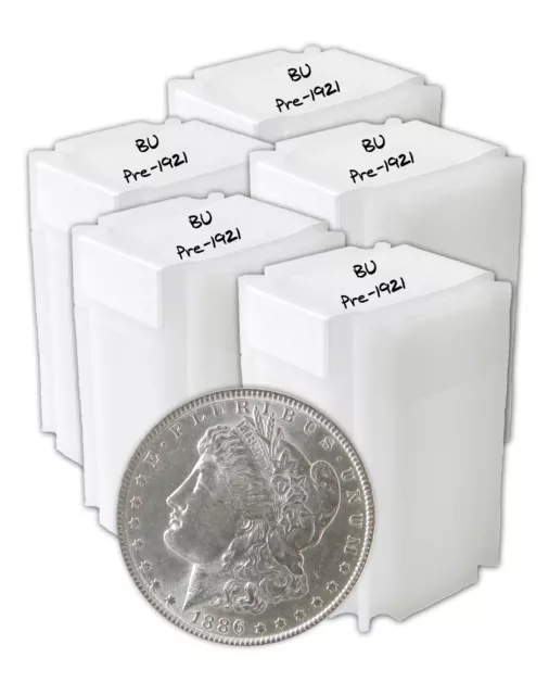 Pre 1921 Silver Morgan Dollar BU Lot of 100 S$1 Coins
