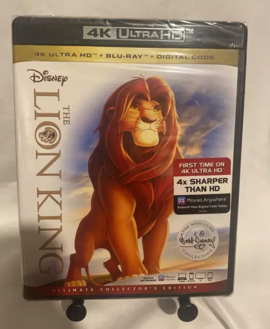 The Lion King (4K Ultra HD + Blu-Ray BD + Digital) Jonathan Taylor Thomas , Matt