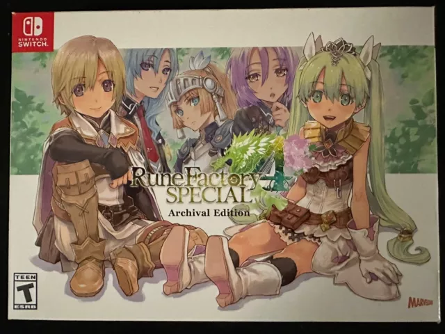 Rune Factory 4 Special - Edición de Archivo - Nintendo Switch Sin Juego