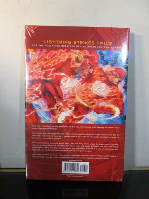 DC Comics The Flash Rebirth Geoff Johns Hardcover/HC Sealed New 3