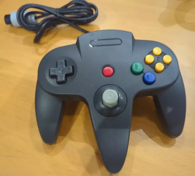 Wired Controller Joystick Compatible With Nintendo 64 N64 Video Game Console