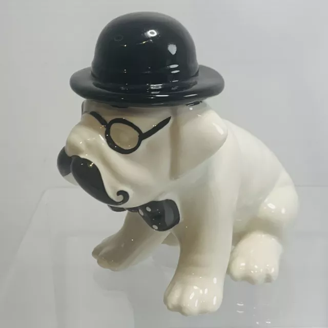 French Bulldog Dog Sitting Statue Figurine Ceramic Ornament