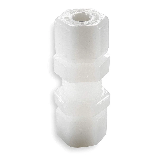 PARKER N6BU6 Bulkhead,Nylon,Comp,3/8In