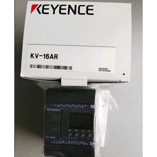 NEW KEYENCE PROGRAMMABLE Controller Module KV-16AR ONE Year Warranty # ...