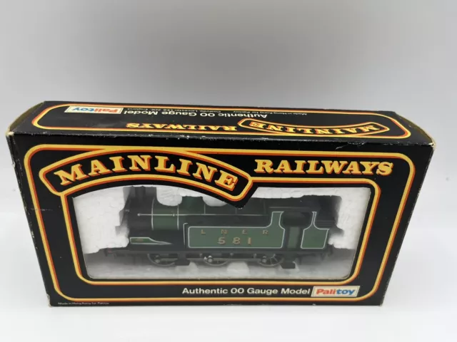 Mainline 37-054 J72 Class Locomotive LNER Green 581 Boxed with instructions