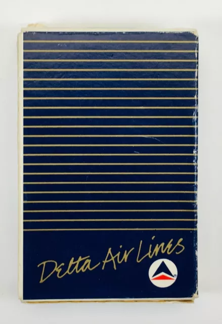 Delta Air Lines Playing Cards Vintage