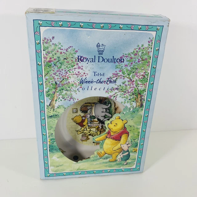 WINNIETHEPOOH DISNEY Royal Doulton Christening Gift Set Plate & Mug