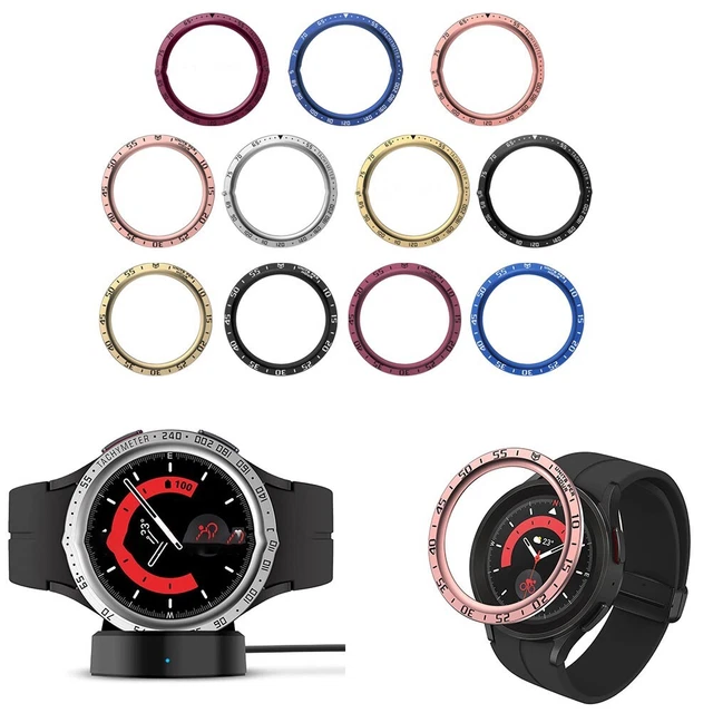 Housse en acier inoxydable pour Samsung Galaxy Watch 5 Pro élégante et durable