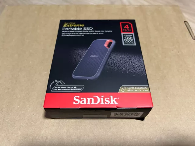 Sandisk Extreme Pro Portable SSD v2 de 4To USB-C - Disques SSD