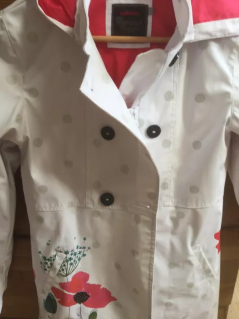 Imperméable à capuche à motifs, marque Catimini,  pour fille taille 12 ans,