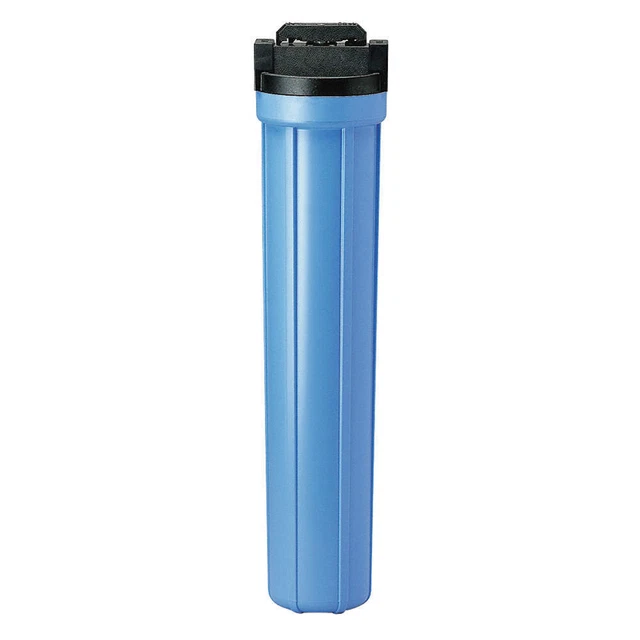 PENTAIR/PENTEK 150166-75 Filter Housing,22 7/8" H,5 1/8" Dia,Blue