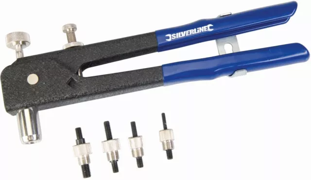 Silverline Nietwerkzeuge Gewindenietzange 4–8 mm