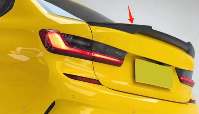 Rear Spoiler Wing M4 Style For 2019-2023 BMW 3 Series G28 G20 Sedan Carbon Fiber