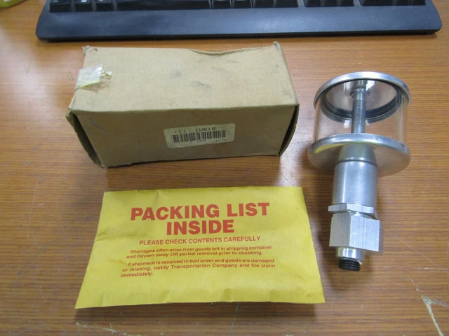 💥New Lube Devices Inc. Constant Level Oiler 1U616