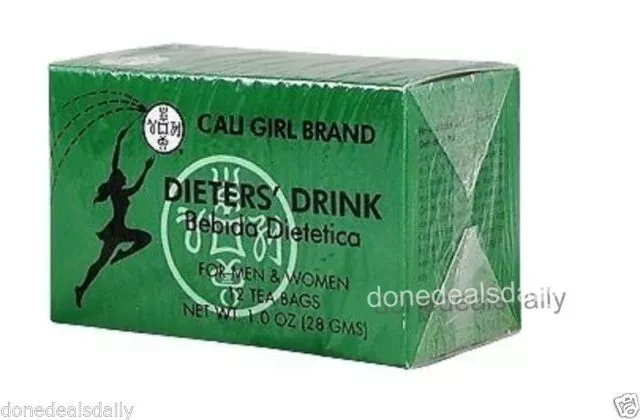 (12boxes) Cali Girl brand Dieters Drink Tea For Men and Women 72 Teabags Total 2
