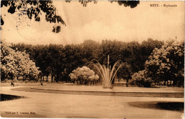 CPA Lorraine Moselle METZ Esplanade (984473)