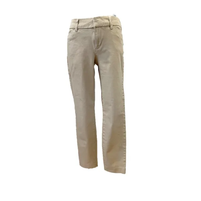 OLD NAVY PIXIE Ankle Pants Tan Rolled Oats Size 4 $19.99 - PicClick