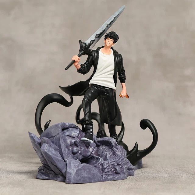 SOLO LEVELING SUNG Jin Woo Only1 Level Up Pvc Figure Gift Doll ...