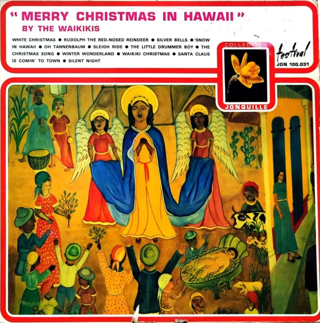 The Waikikis - Merry Christmas In hawaii - 1965 - Vinyle 12" 33 Tours Rpm LP