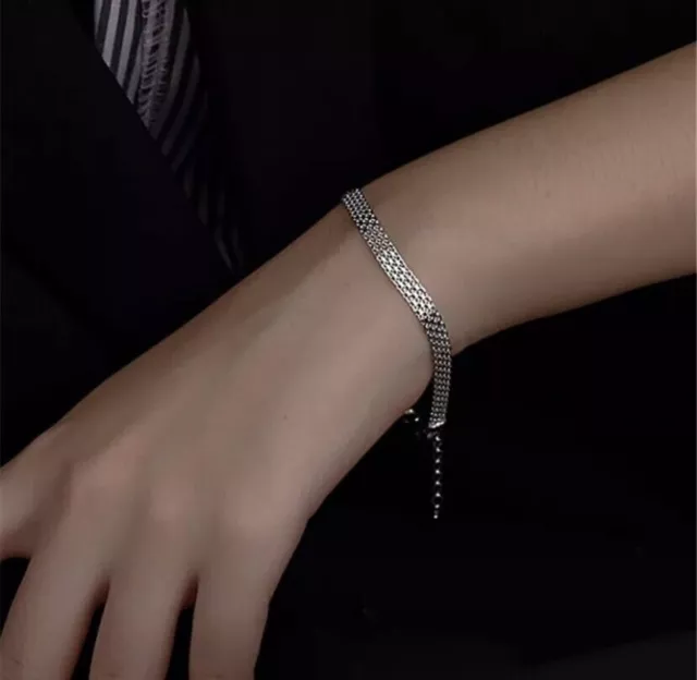Armband Sterlingsilber 925 kette Damen Armkette 20,5 cm