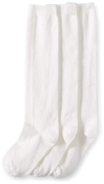 Little Girls'  School Uniform Knee High , White, Size Small 0unq