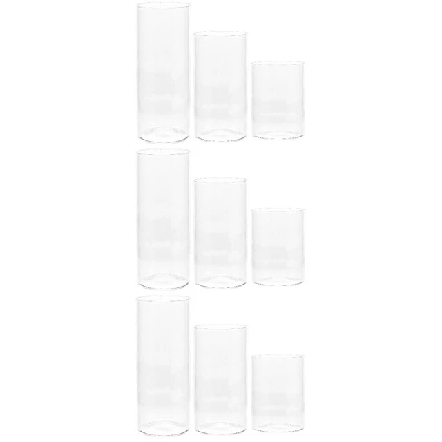 9 pcs Creative Practical Multi-use Reusable Candle Holder Candle Cover for Party