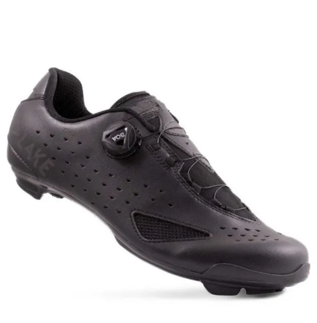 Lake CX177 Cycling Shoes - Size 44 Black - RRP £150