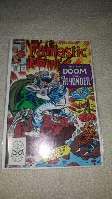 Fantastic Four #319 Dr.doom Vs The Beyonder Secret Wars 3!  Pollard/Sinnott Vfn+