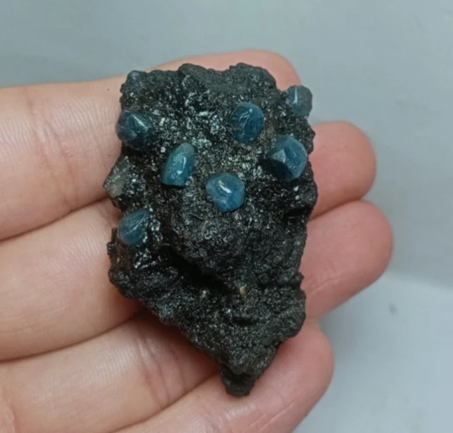 Spécimen De Saphir Bleu Naturel Brut - 33 X 44 Mm, Origine Cachemire, Non Traité