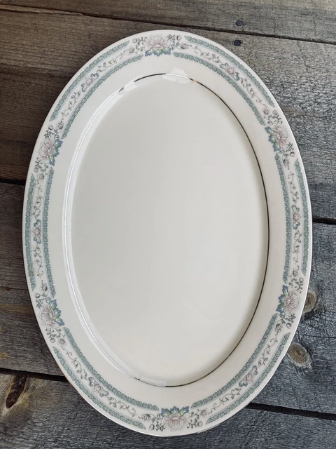 Lenox China CHARLESTON 16" Bone China Cosmopolitan Platter Deco / Liberty Style