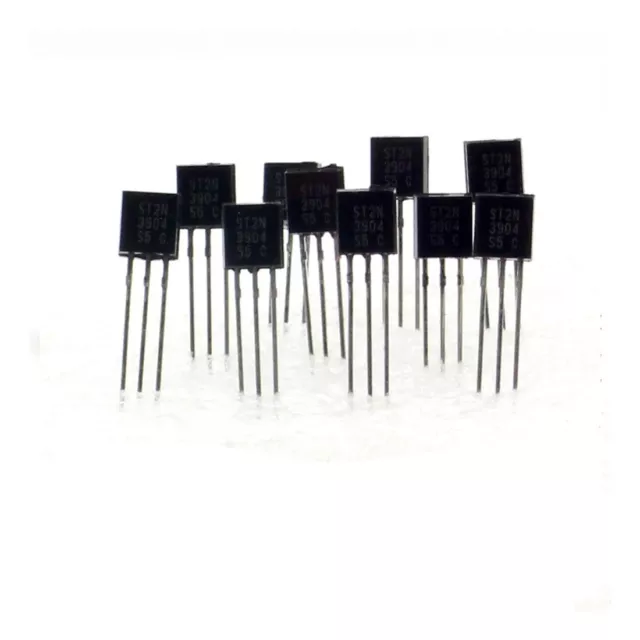 10x Transistor 2N3904 - NPN - TO-92 - Semtech - 36tran009