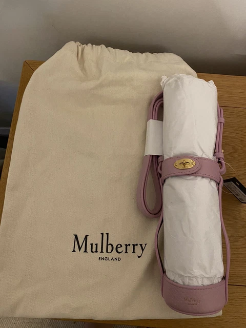 MULBERRY BOTTLE HOLDER Leather Lilac Blossom 70.00 PicClick UK