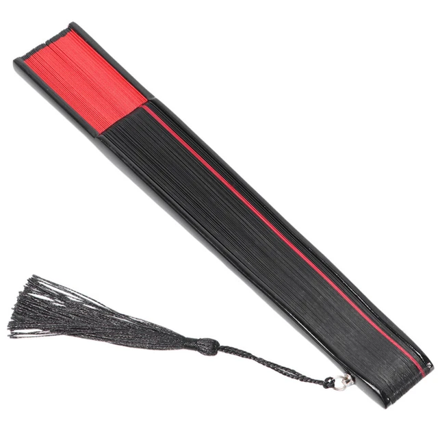 Ventilateurs De Poche Pliant Tissu Aux Femmes Amateur Danse