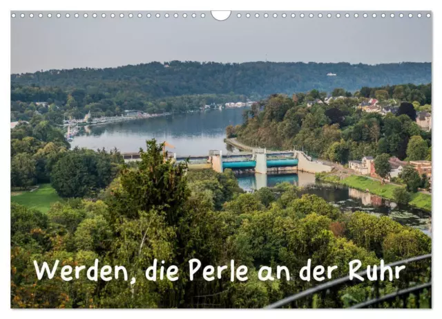 Werden, die Perle an der Ruhr (Wandkalender 2024 DIN A3 quer), CALVENDO...