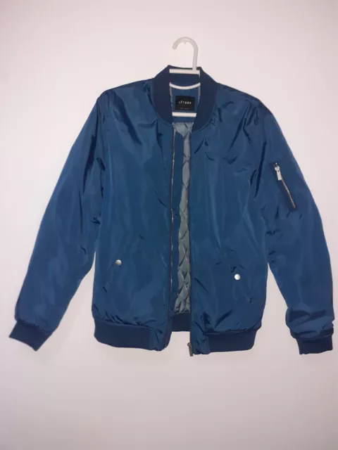 Chaqueta de Hombre azul Talla L 100% poliester