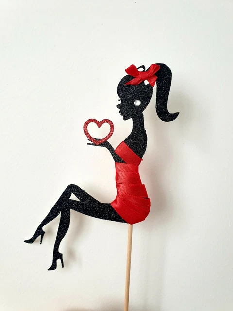 Leetaivie Topper Per Torta Di Compleanno ""Happy 17th Birthday Con Glitter Oro Nero Decorazione Per Torta Di Compleanno Per Il 17 Anniversario~p127756145