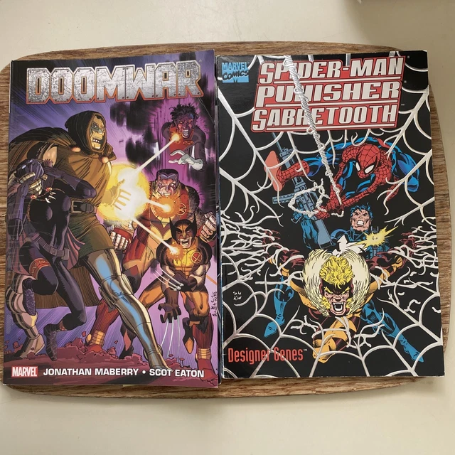 marvel 15 tpb lot wolverine spider-man thor punisher doomwar