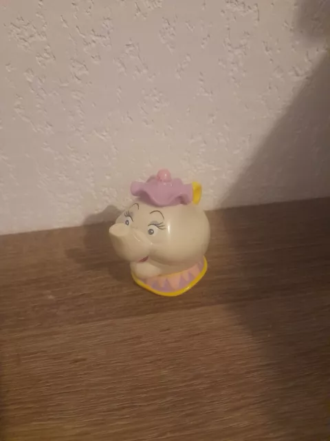1992 Walt Disney MC DONALD'S MAC DO TOY Beauty and the Beast Samovar FIGURE