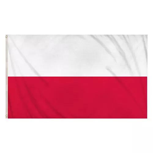 Poland Flag 5 x 3 Ft