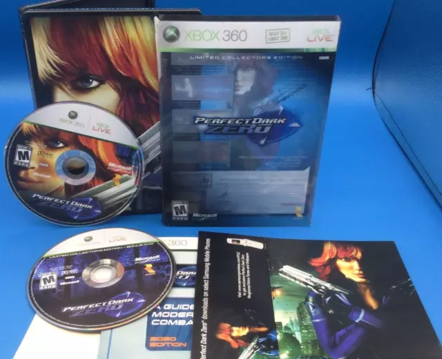 Microsoft XBOX 360 Perfect Dark Zero Collector's Edition Steelbook Slip Cover