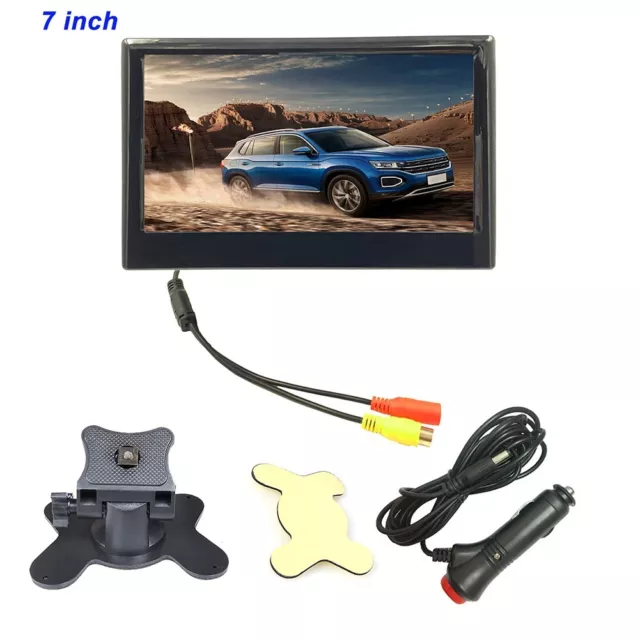 7 Zoll TFT LCD Farbe Auto Monitor Bildschirm für Rückansicht Rückfahrkamera A