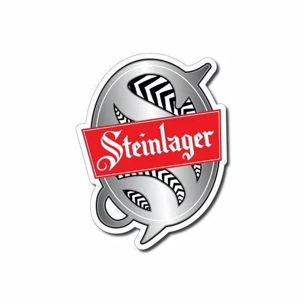 Steinlager Sticker / Decal - Beer Mancave Fridge NZ New Zealand Kiwi Sign Cave