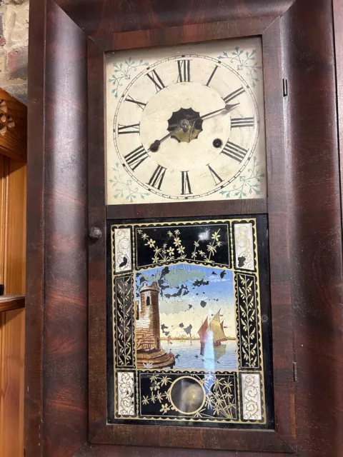 Antique Wall Clock, Jerome & Co New Haven, Connecticut ,USA. Spares, Repairs